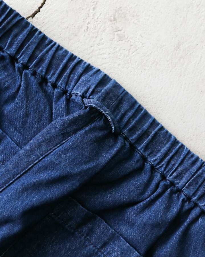 DELICIOUS デリシャス Light Denim Easy Pants Navy