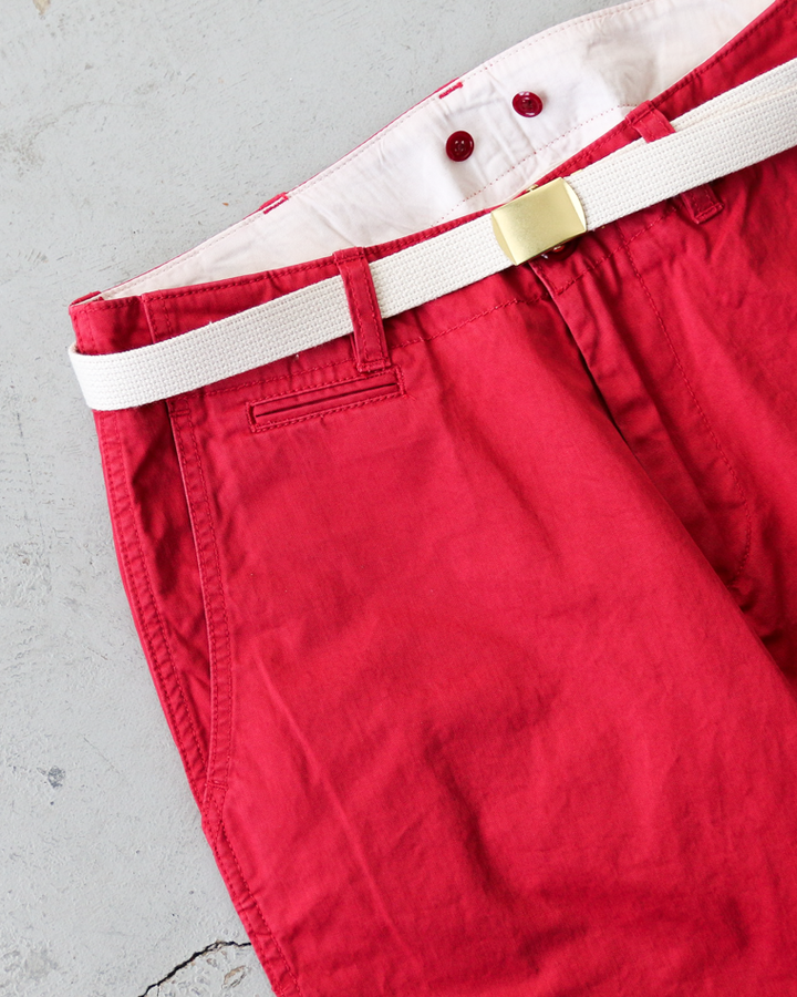 MASTER&amp;CO MC076 CHINO LONG TROUSERS Red