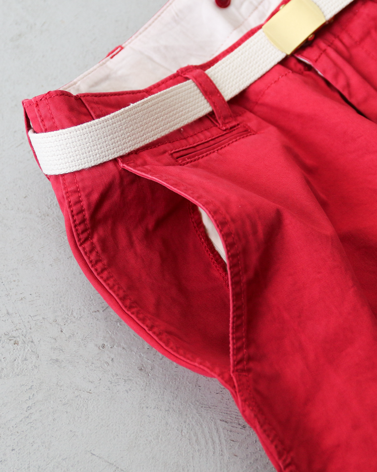 MASTER&amp;CO MC076 CHINO LONG TROUSERS Red