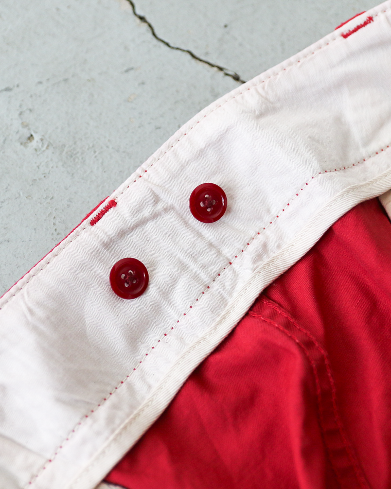 MASTER&amp;CO MC076 CHINO LONG TROUSERS Red
