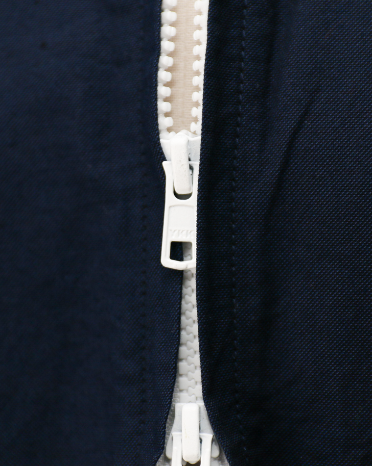 WORKERS ワーカーズ Swing Top, Combed OX, Solid Navy