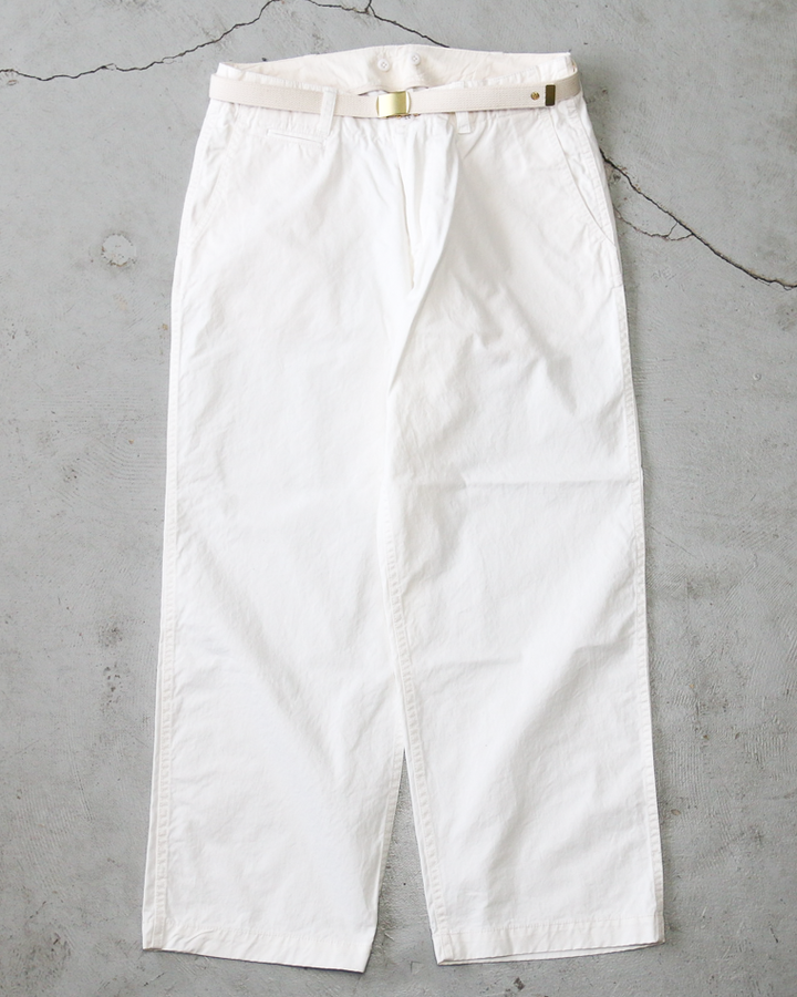 MASTER&amp;CO MC076 CHINO LONG TROUSERS White
