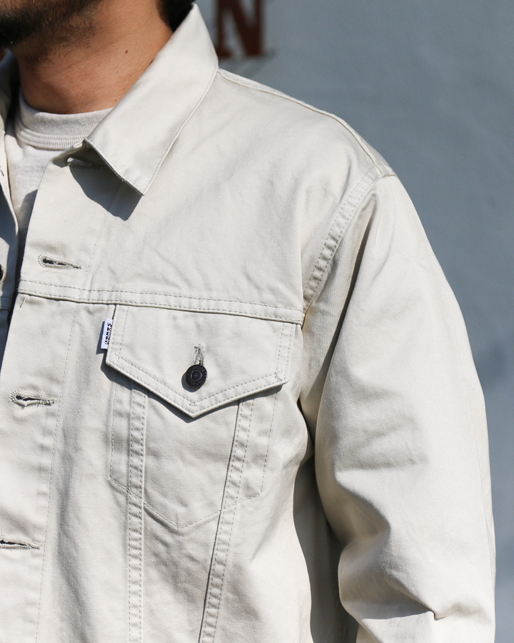 WORKERS ワーカーズ Lot 857, Sanforized, 10 oz, Double Twist Chino, Oyster