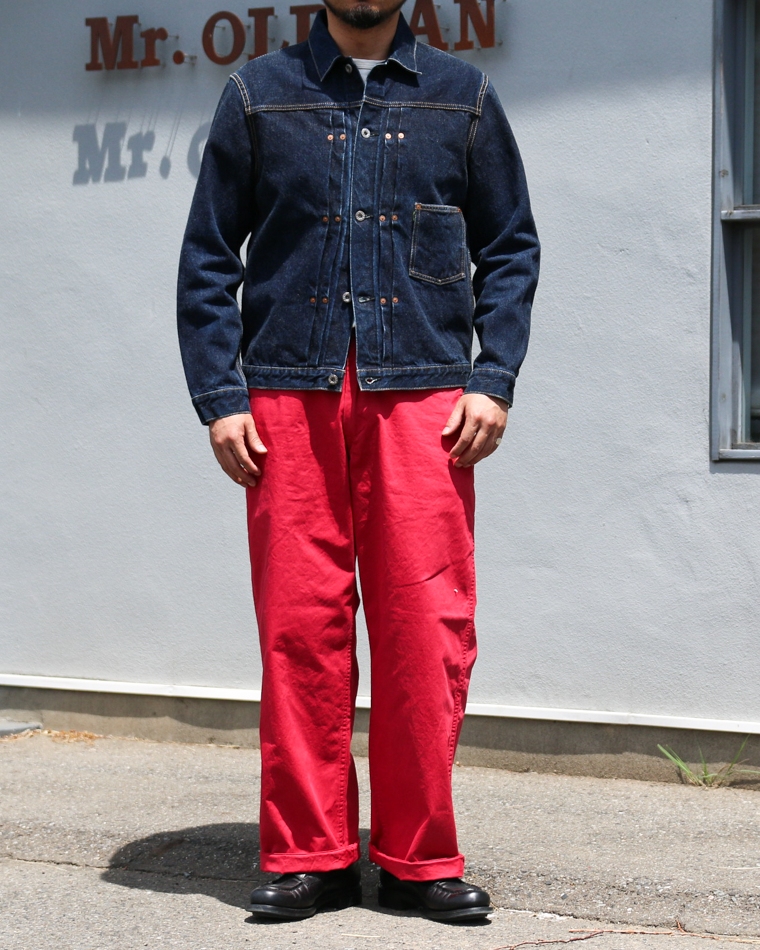 MASTER&amp;CO MC076 CHINO LONG TROUSERS Red