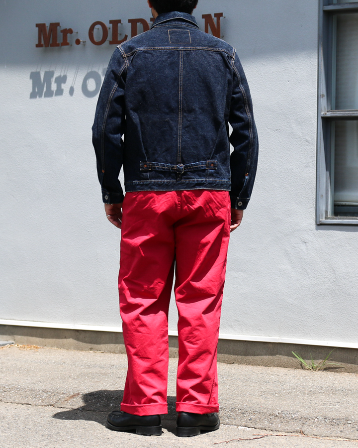 MASTER&amp;CO MC076 CHINO LONG TROUSERS Red