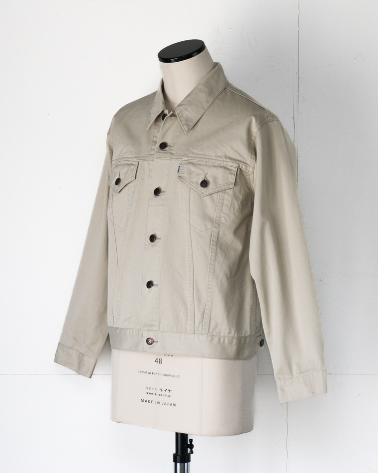 WORKERS ワーカーズ Lot 857, Sanforized, 10 oz, Double Twist Chino, Oyster