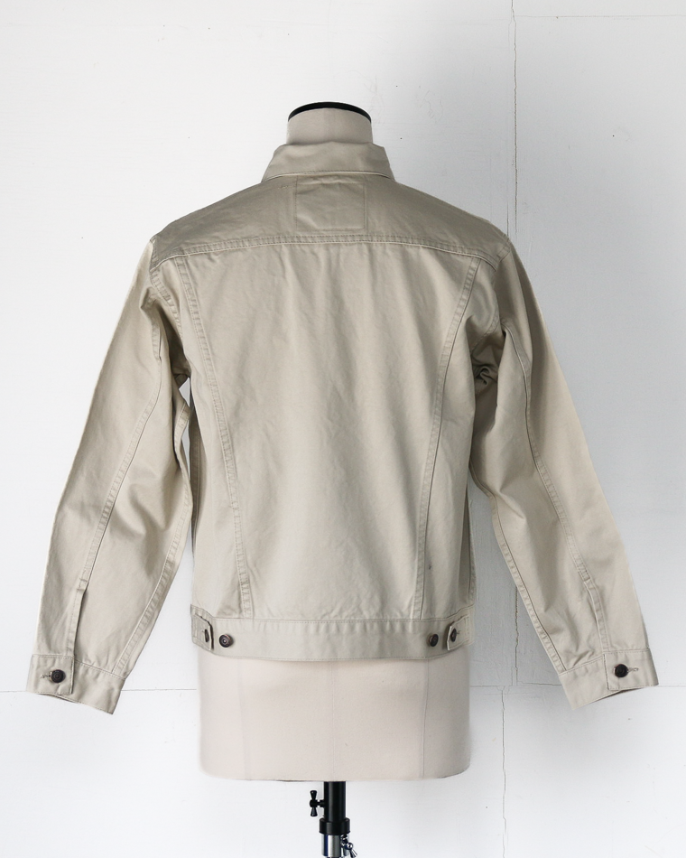 WORKERS ワーカーズ Lot 857, Sanforized, 10 oz, Double Twist Chino, Oyster