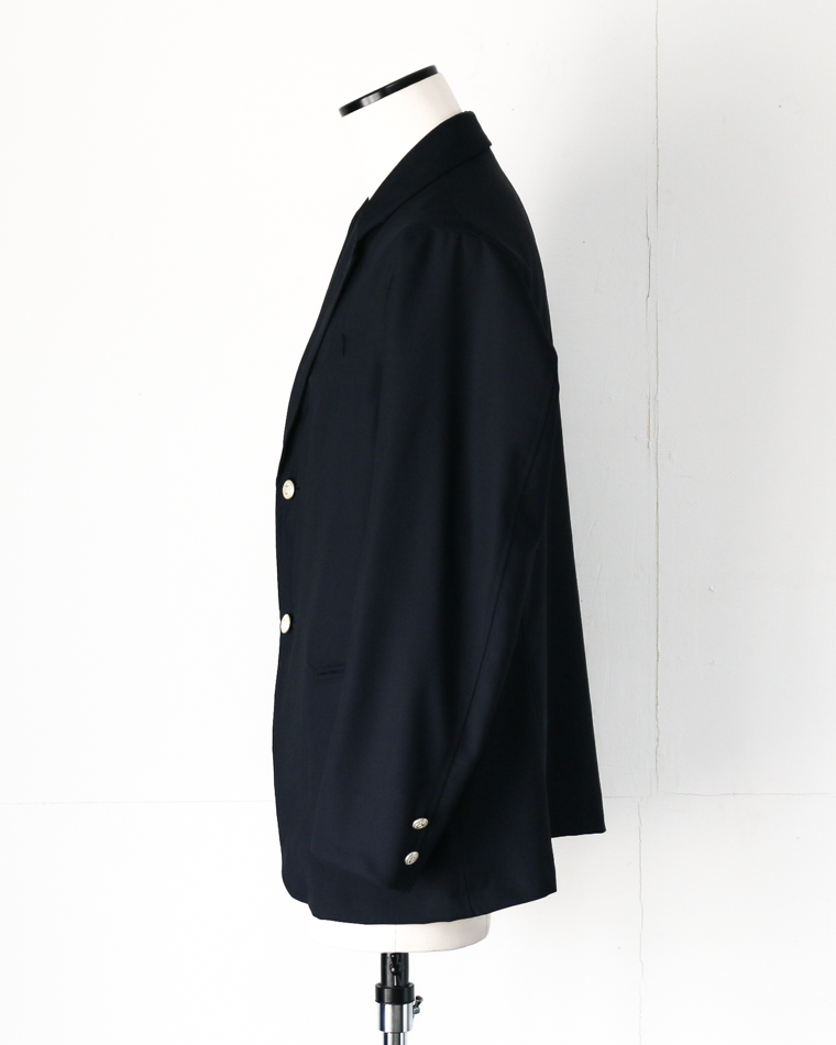 WORKERS ワーカーズ Moonglow Blazer, Combat Wool Tropical, Navy