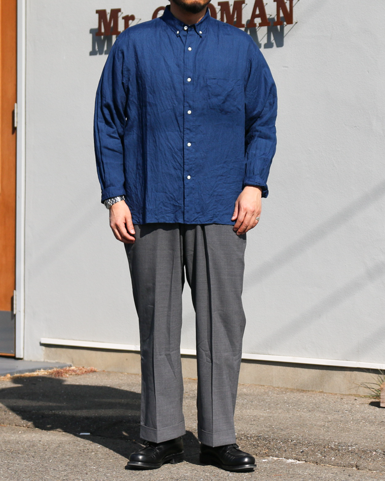 another 20th century アナザートゥエンティースセンチュリー Montmartre B.D - indigo LINEN100