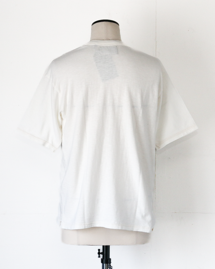 DEVISE FACTORY DF56 Cotton Wide Tshirt White