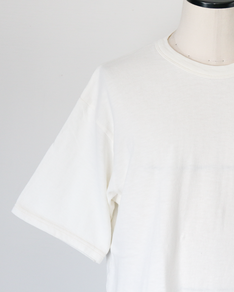 DEVISE FACTORY DF56 Cotton Wide Tshirt White