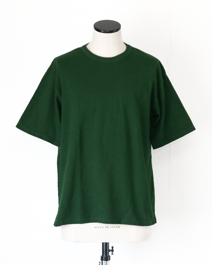 DEVISE FACTORY DF56 Cotton Wide Tshirt Green