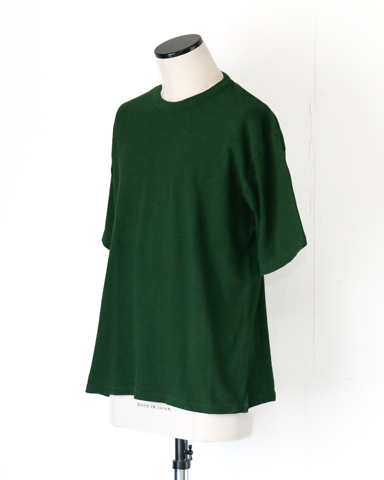 DEVISE FACTORY DF56 Cotton Wide Tshirt Green