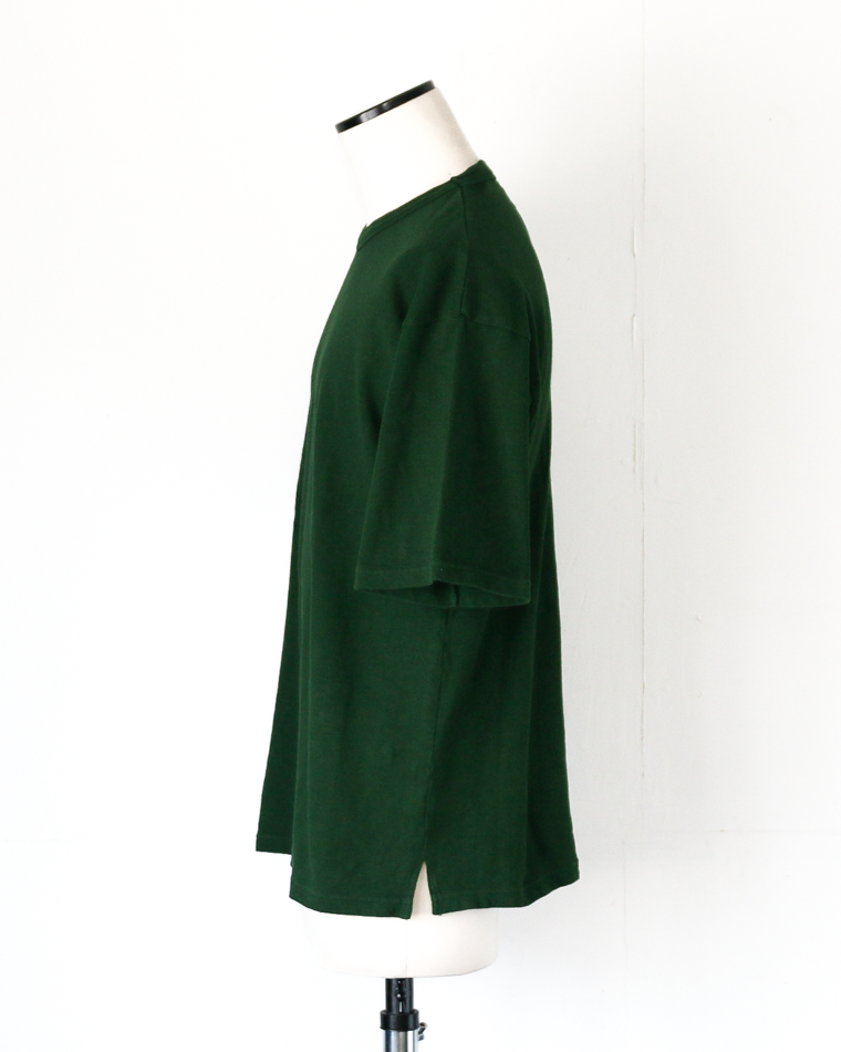 DEVISE FACTORY DF56 Cotton Wide Tshirt Green