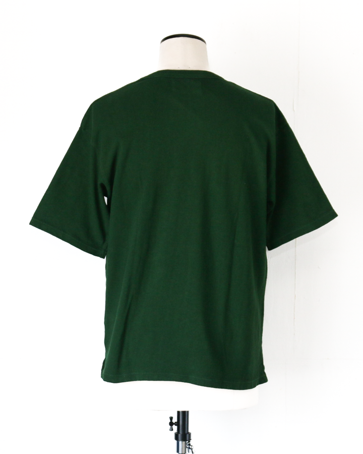 DEVISE FACTORY DF56 Cotton Wide Tshirt Green
