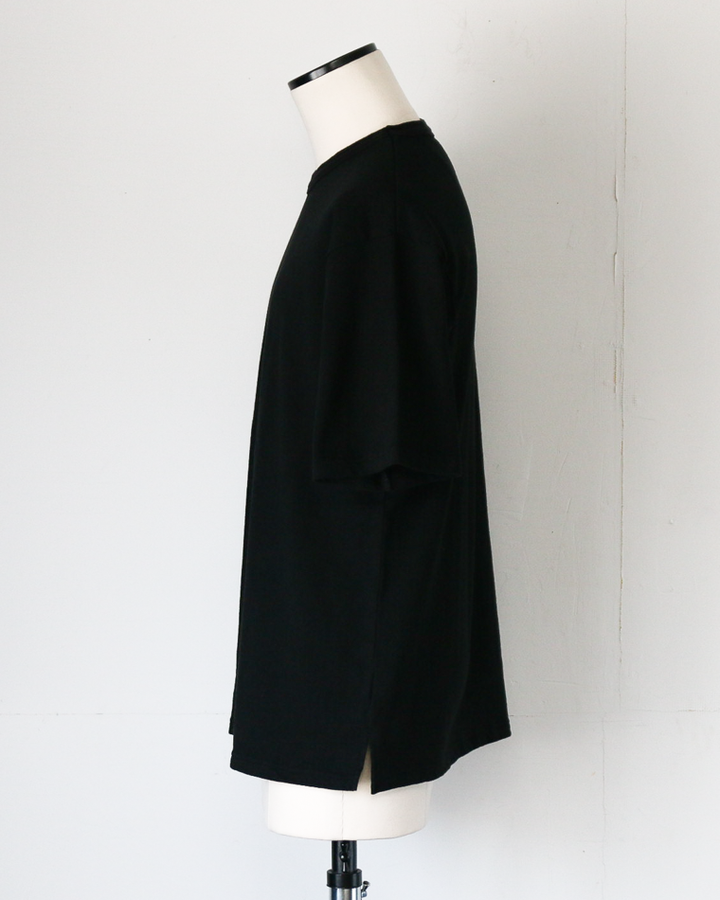 DEVISE FACTORY DF56 Cotton Wide Tshirt Black