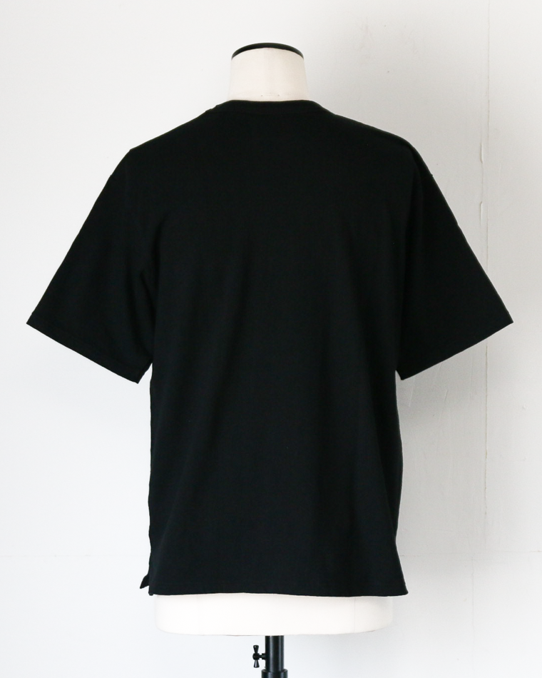 DEVISE FACTORY DF56 Cotton Wide Tshirt Black