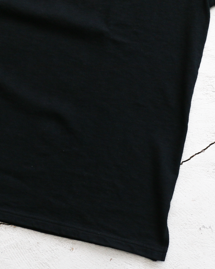 DEVISE FACTORY DF56 Cotton Wide Tshirt Black