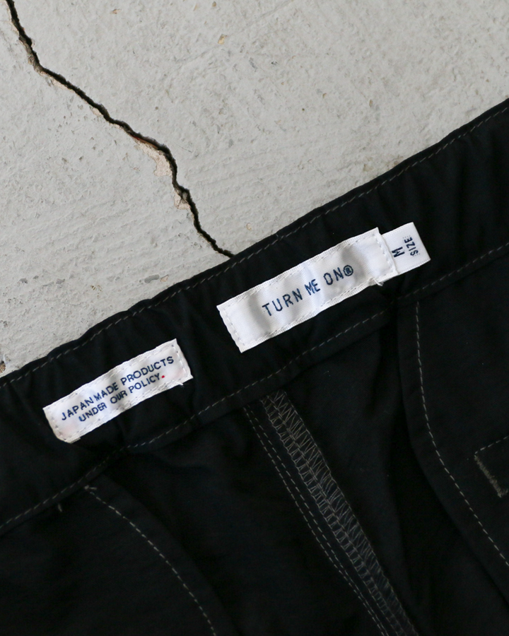 TURN ME ON Separate Cargo Pants Black