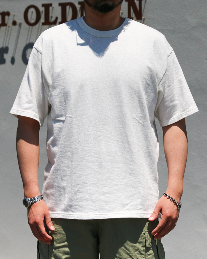 DEVISE FACTORY DF56 Cotton Wide Tshirt White