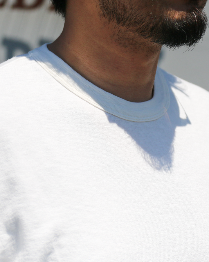 DEVISE FACTORY DF56 Cotton Wide Tshirt White