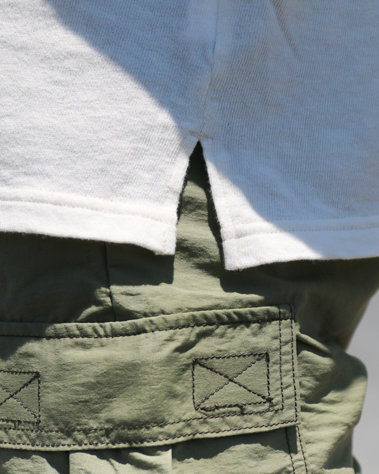 DEVISE FACTORY DF56 Cotton Wide Tshirt White