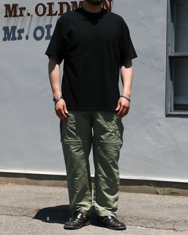 DEVISE FACTORY DF56 Cotton Wide Tshirt Black