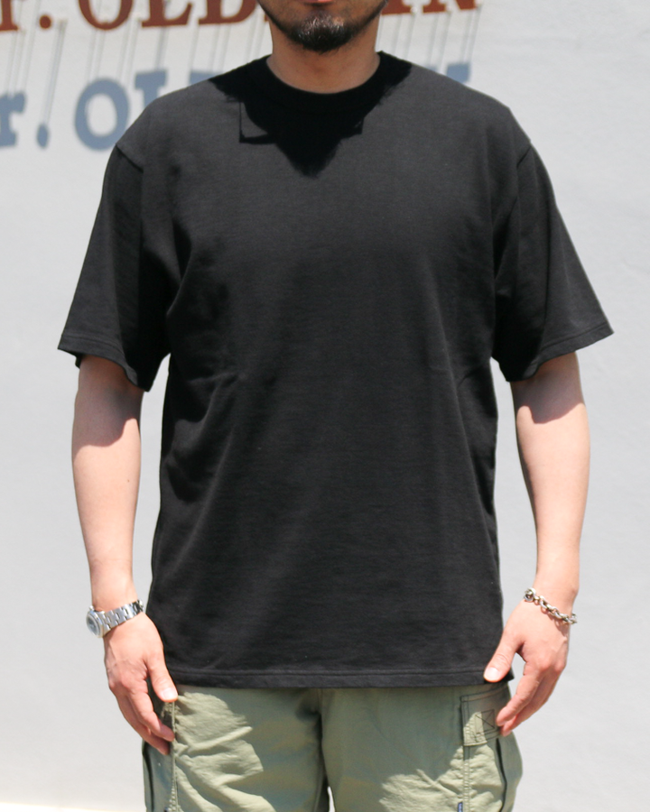 DEVISE FACTORY DF56 Cotton Wide Tshirt Black