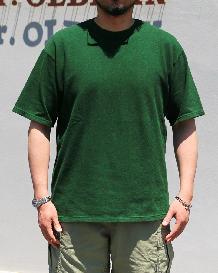 DEVISE FACTORY DF56 Cotton Wide Tshirt Green