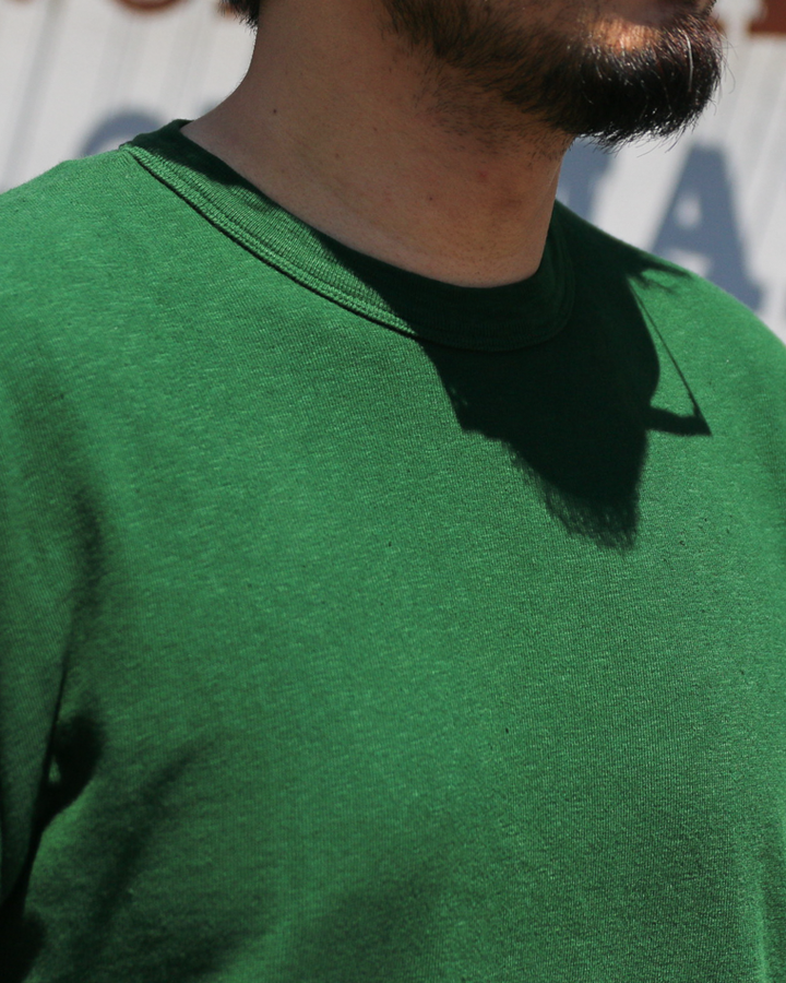 DEVISE FACTORY DF56 Cotton Wide Tshirt Green