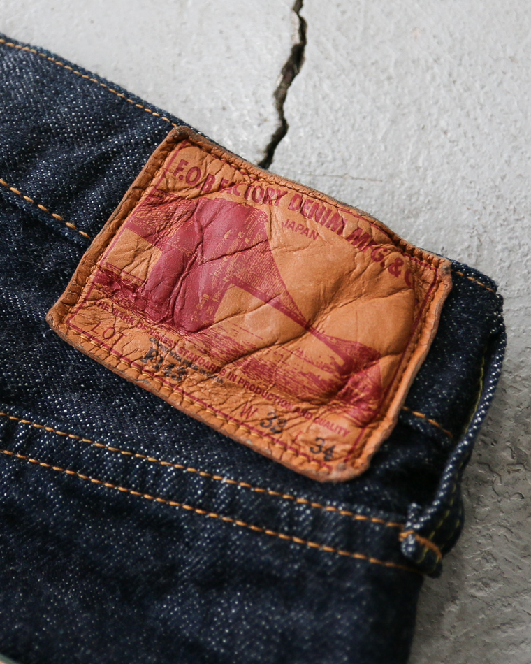 FOB factory エフオービーファクトリー F143 ROCKY SELVEDGE WIDE STRAIGHT 5P