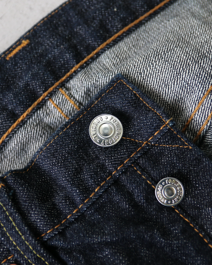 FOB factory エフオービーファクトリー F143 ROCKY SELVEDGE WIDE STRAIGHT 5P