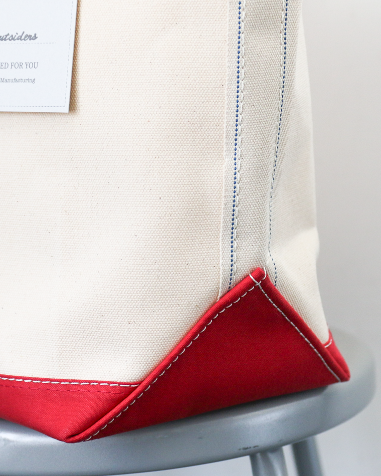 BARKOUTSIDERS  BLUE LINES TOTE 80&