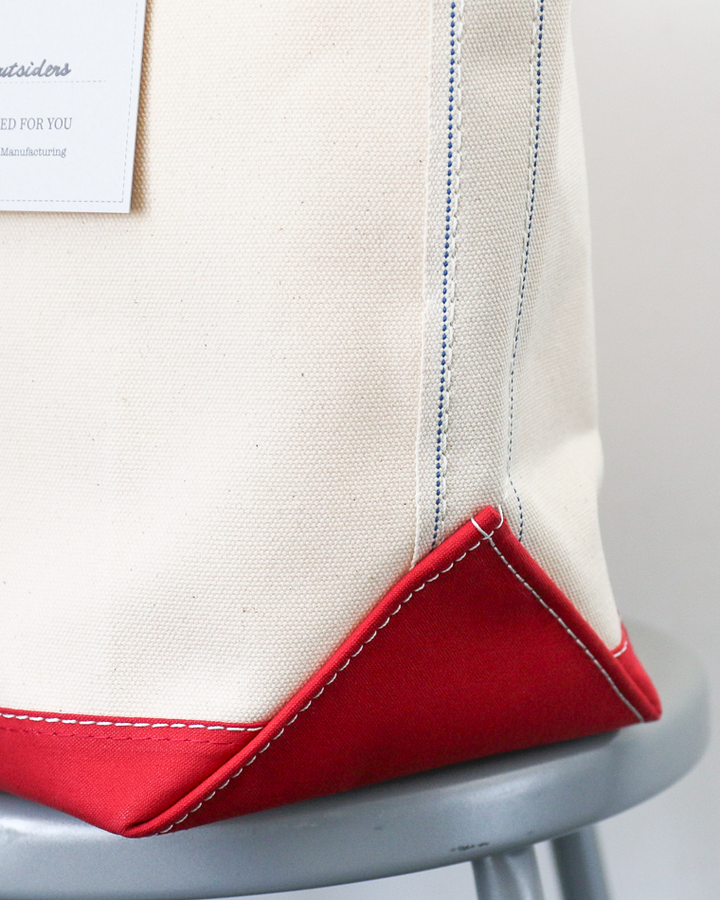 BARKOUTSIDERS  BLUE LINES TOTE 80&