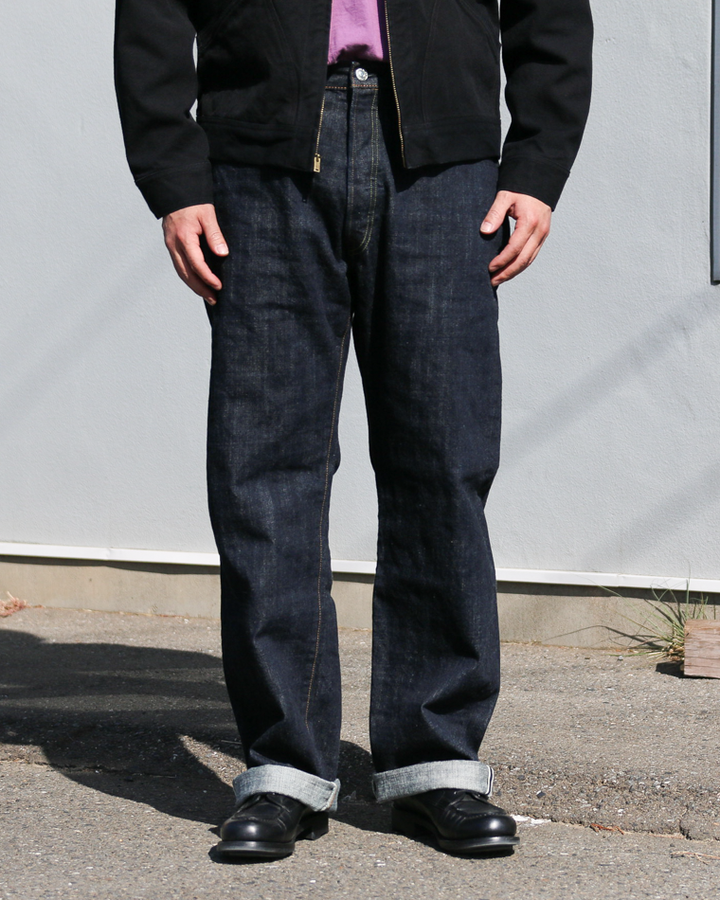 FOB factory エフオービーファクトリー F143 ROCKY SELVEDGE WIDE STRAIGHT 5P