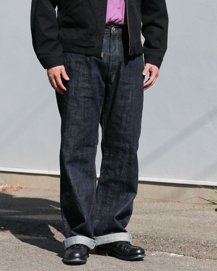 FOB factory エフオービーファクトリー F143 ROCKY SELVEDGE WIDE STRAIGHT 5P