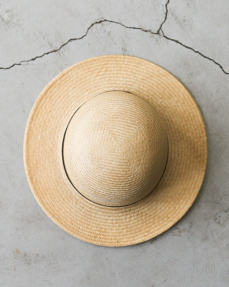 HIGHER HO25001 BAKU WIDE BRIM ROUND HAT