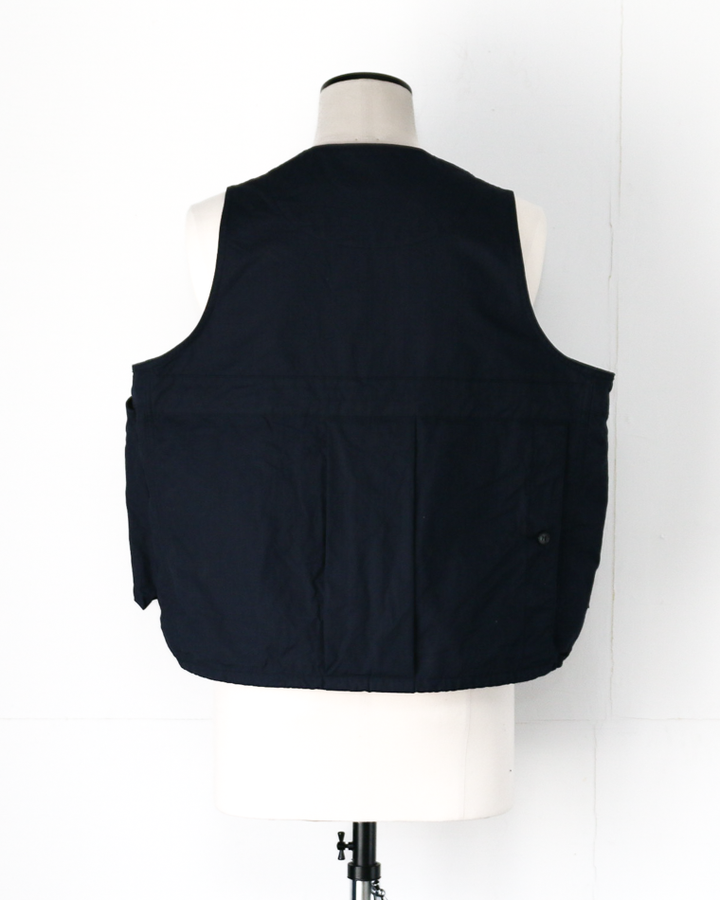 another 20th century アナザートゥエンティースセンチュリー River Runs Vest - C/ripstop Navy