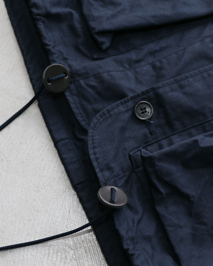 another 20th century アナザートゥエンティースセンチュリー River Runs Vest - C/ripstop Navy