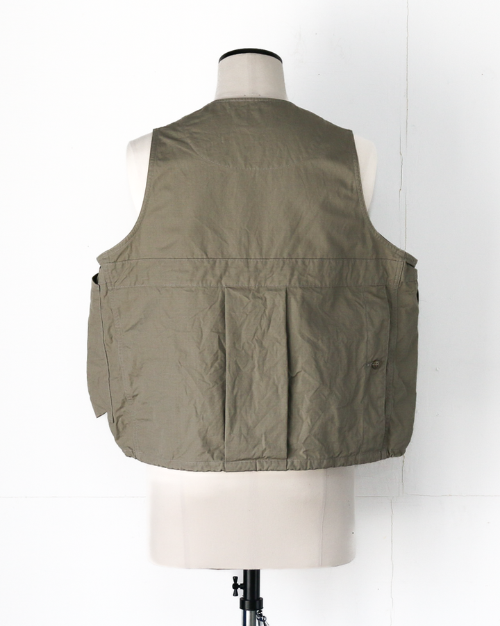 another 20th century アナザートゥエンティースセンチュリー River Runs Vest - C/ripstop Sage
