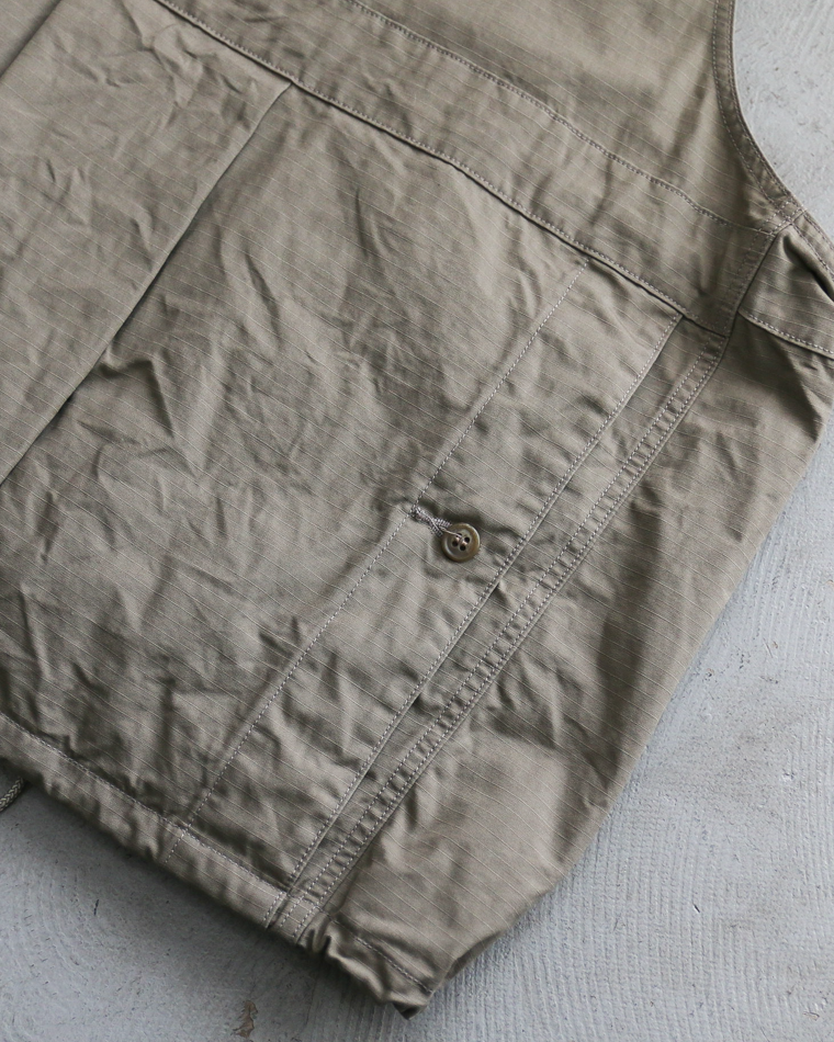 another 20th century アナザートゥエンティースセンチュリー River Runs Vest - C/ripstop Sage