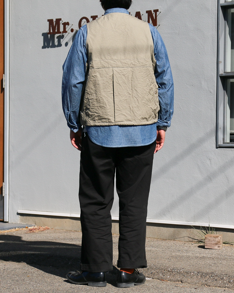 another 20th century アナザートゥエンティースセンチュリー River Runs Vest - C/ripstop Sage
