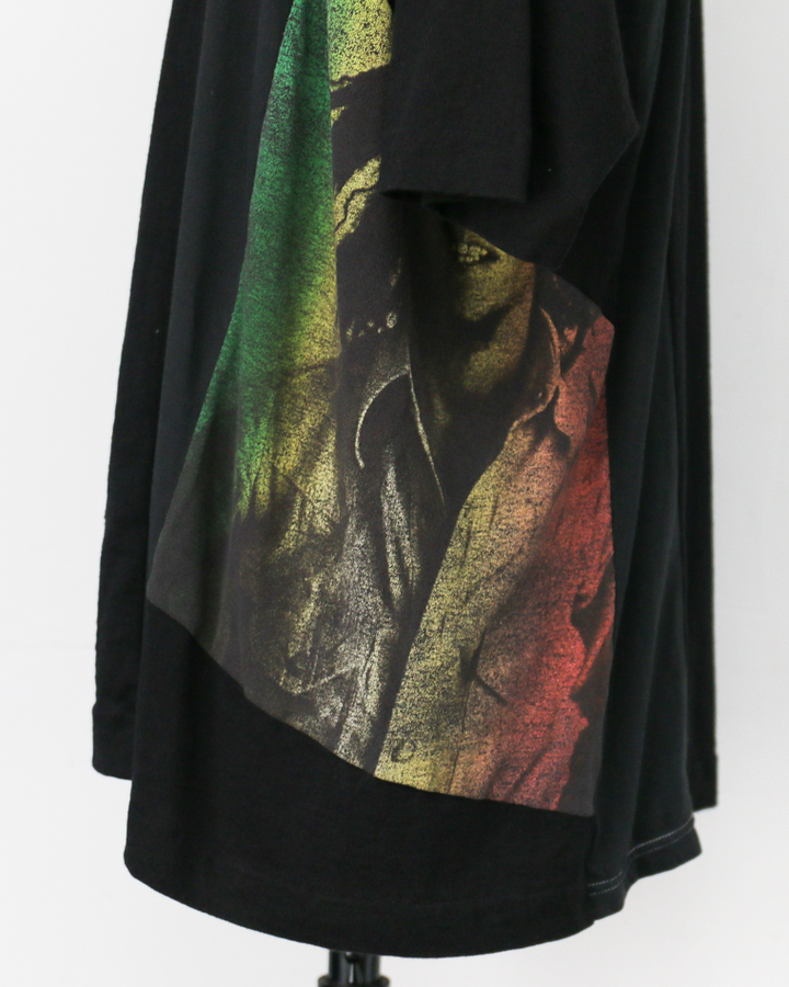 redad  MUSIC REMAKE WIDE S/S TEE  Bob Marley -2