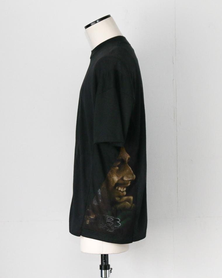 redad  MUSIC REMAKE WIDE S/S TEE  Bob Marley -1