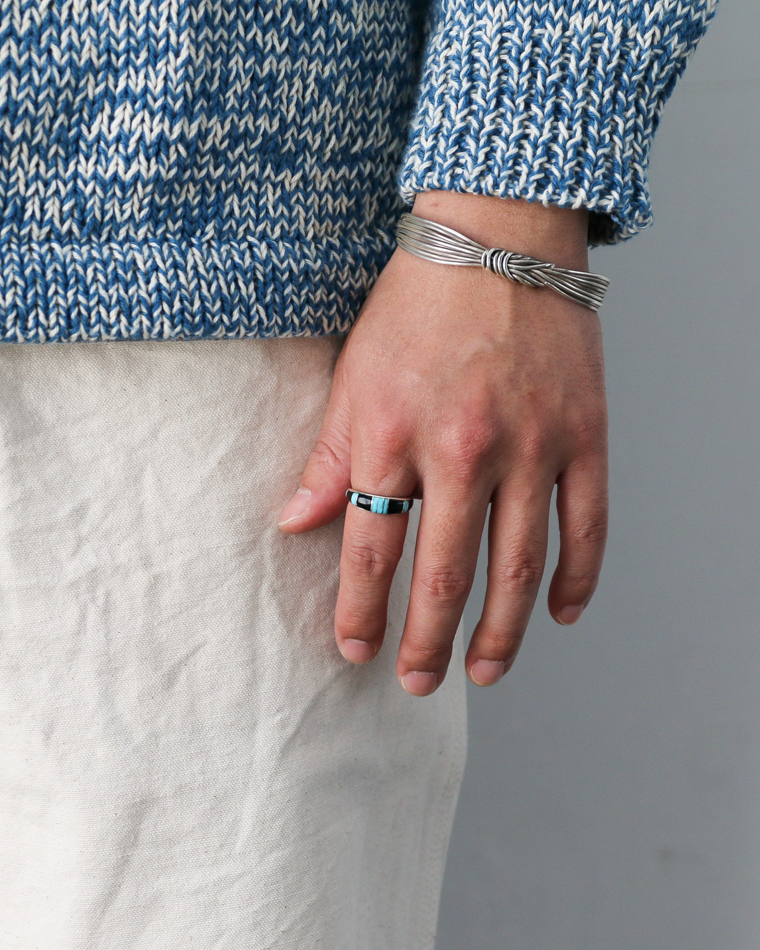 INDIAN JEWELRY インディアンジュエリー Inlay Ring Type F