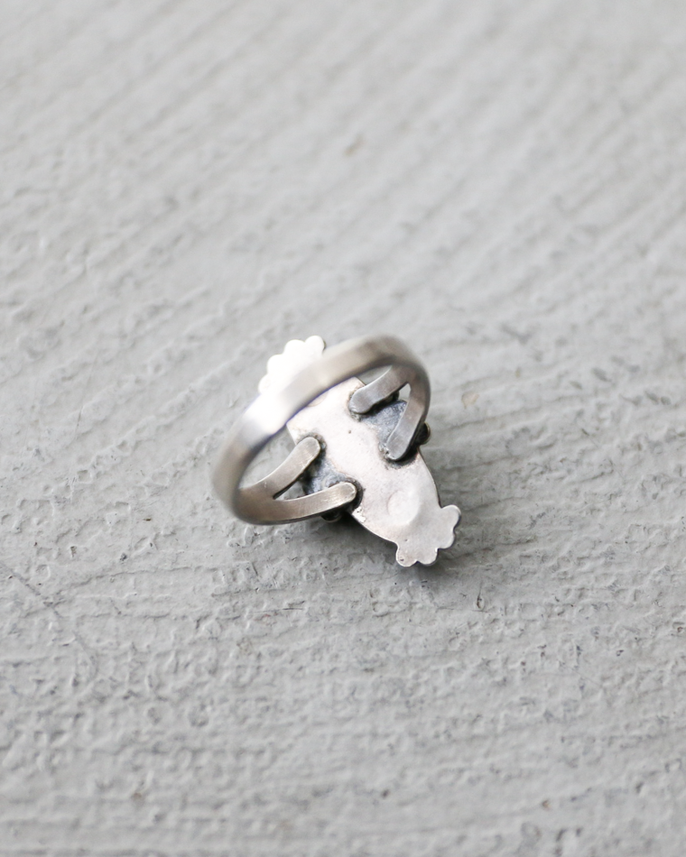 INDIAN JEWELRY インディアンジュエリー Turquoise Ring Type D