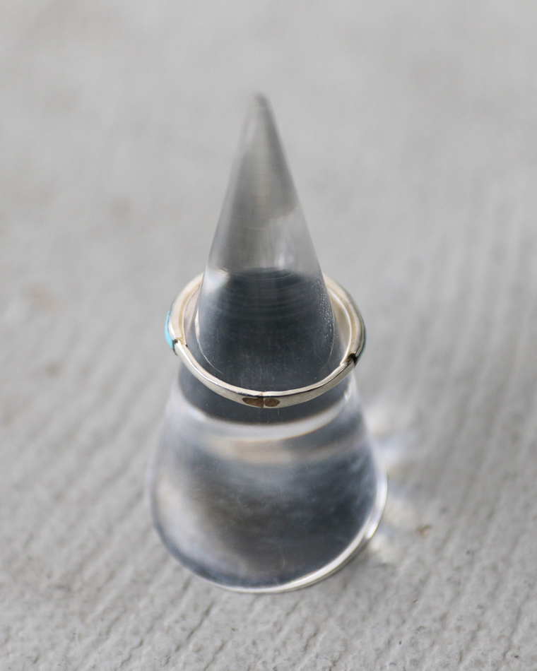 INDIAN JEWELRY インディアンジュエリー Inlay Ring Type F