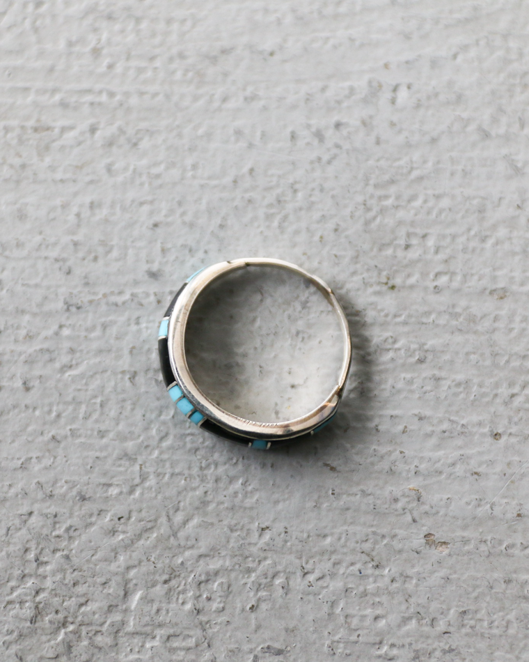 INDIAN JEWELRY インディアンジュエリー Inlay Ring Type F