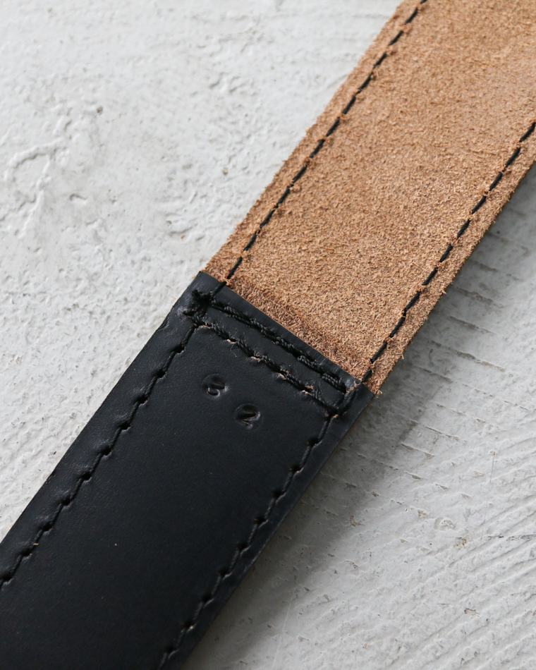 FERNAND LEATHER Sigle Ring Leather Belt