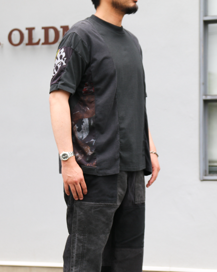 redad  MUSIC REMAKE WIDE S/S TEE  Bob Marley -1